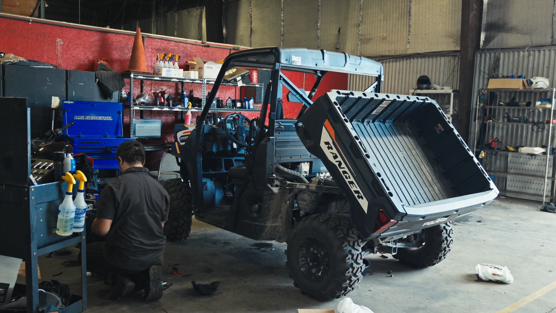 Honda service department at Friendly Powersports